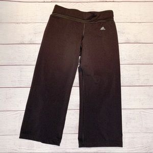 ADIDAS Black climacool yoga pants size S